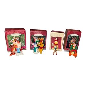 Hallmark Keepsake Disney Winnie The Pooh & Friends Ornament | Lot Of 4 | 1998